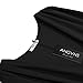 ANGVNS Women Sexy Deep V Neck Sleeveless Causal Cocktail Evening Party Summer Dress(Black,L)