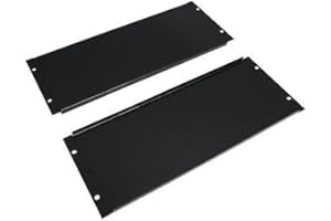 Raising Electronics 2 Pack 4U Blank Rack Mount Panel Server Network Racks Enclosures Spacer 19 inch (4U 7 inch)
