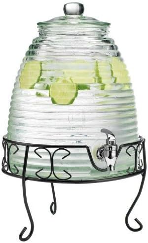 Royal Cook RC 914SP Beehive Beverage Dispenser with Stand, 9 L, Clear