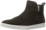 Calvin Klein Men's Barkley Suede Slip-On Loafer, Dark Brown, 9 M US