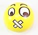 Rhode Island Novelty Emoji Face Squeeze Balls- 24 3'' Stress Relax Emotional Toy Balls Great Office Holiday Idea Stocking Stuffer Gag Toy (24 Pack)