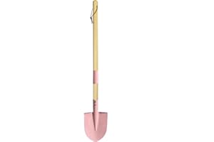 Xifando Small Garden Shovel-Kid's Size Wooden Handle Metal Head Shovel (Pink)