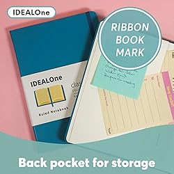 IDEALOne Journal Notebook Lined Classic Hardcover