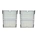 Crucial Air Replacement Compatible With Idylis Air Purifier Parts - 1.4” x 9.8” x 7.9” - Pair with Hepa Style Filters Part IAP-10-100, IAP-10-150 Model IAF-H-100A For Purified, Healthier Air (2 Pack)