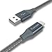 iPhone Cable , IMKEY Apple MFi Certified 10 Feet Tangle-Free Braided Lightning to USB Cable for iPhone 7 / 6S / 6 Plus, iPhone SE, iPhone 5S 5C 5, iPad, iPod - (Gray)