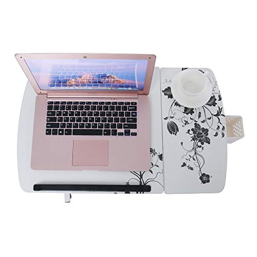 Buybuybuy Folding Laptop Table Stand for Bed, Portable Lap Desk Breakfast Tray for Sofa Couch Floor, Height Adjustable Tablet Reading Drawing Table, Standing Desk Computer Riser, Outdoor Camping Table - Thumbnail 5