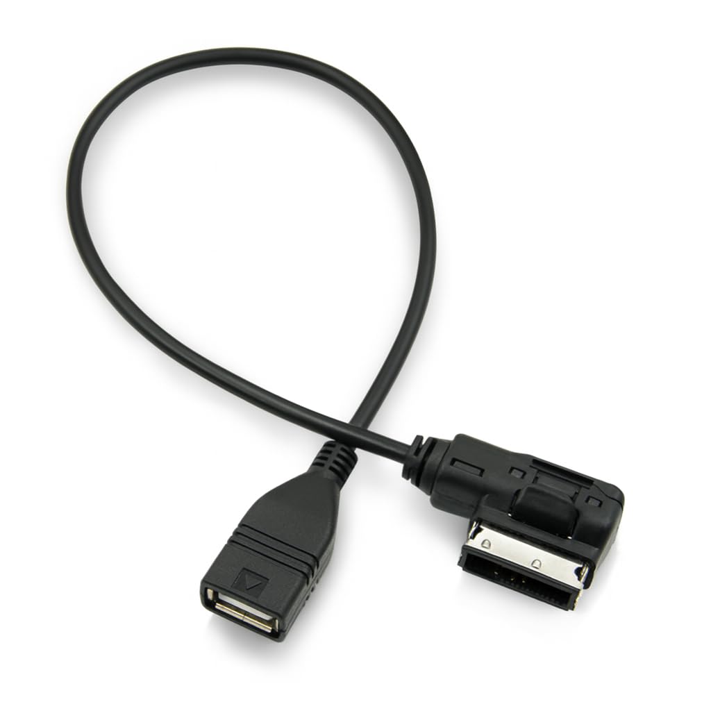 Keenso USB MP3 Cable Adapter, Music Interface USB AMI MMI AUX MP3 Cable Adapter