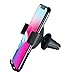 Wofalodata Cell Phone Holder for Car, Car Air Vent Phone Mount Cradle with Auto Lock Release for iPhone X/8/8 Plus/7/7 Plus/6/6S, Samsung Galaxy S8/S7/S6, Nexus, HUAWEI and others(Black)