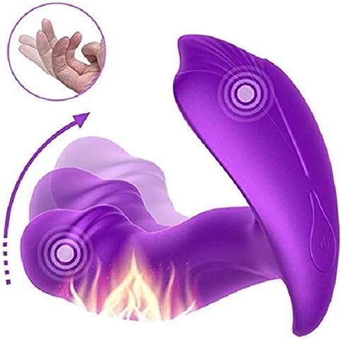 YTDJOH Female Wearable USB Charged Wireless Remote Control Butterfly Vib and rator Toys