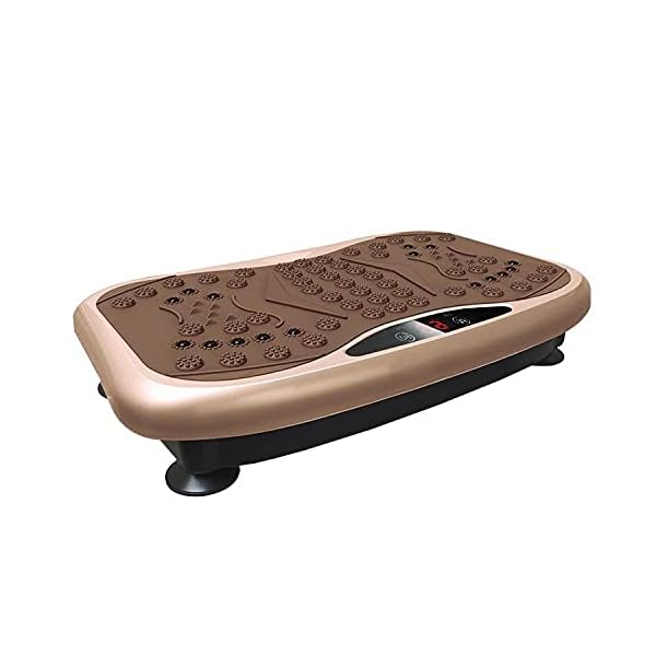 Fitness Plate Vibration Plate,Slim Power Plate Home Workout Trainer,Slim shake machine, fat burning machine (63 x 39 x…
