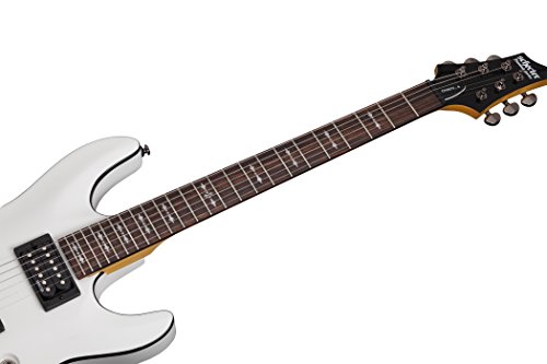 Schecter OMEN-6 6-String Electric Guitar, Vintage White