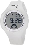 PUMA Unisex PU910801010 Drop White Digital Watch