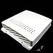 White 7 Slot Hygienic Knife Block Wall Mount Sink Storage Blade Rack Kitchen
