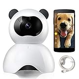 LEMFO Pet Camera, IP Camera for Dog Cat, Baby Monitor, 1080P Full HD Pet Cameras That Connect with iPhone Android WiFi Home Camera with Two Way Audio, Night Vision, Motion Detection Alert