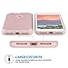 ULAK iPhone 7 Plus case, Slim Heavy Duty Cases Dual Layer Shock-Absorption Hybrid TPU Bumper Hard PC Protective Cover for Apple iPhone 7 Plus-Rose Gold