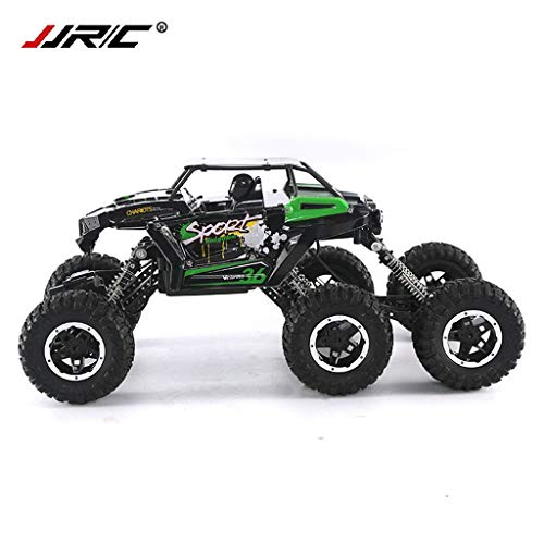 RC Car,Terrain RC Cars,Remote Control Car,Stunt Car Toy,JJR/C Q51 MAX Six-Wheel Drive Off-Road Vehicle Truck Desert Truck Deformation for All Adults and Kids Gifts (D)