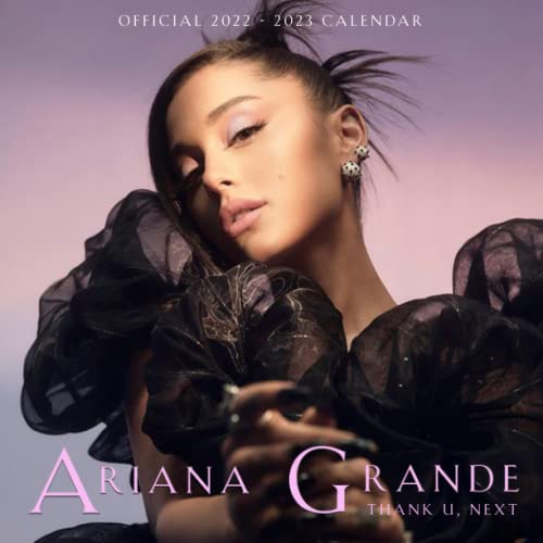 Buy Ariana Grande Calendar 2022 Ariana Grande OFFICIAL Calendar 2022 