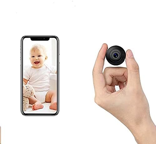 Amazon Com Oucam Mini Spy Camera Wifi Hidden Camera With Audio Live Feed Home Security Camera Nanny Cam Wireless With Cell Phone App Night Vision Motion Detection Remote View Camera