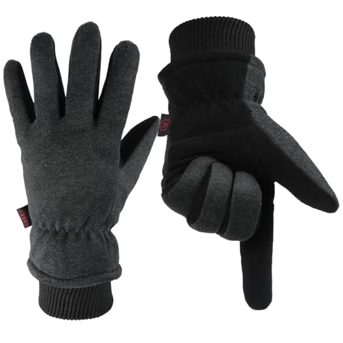 Ozero Winterhandschuhe Thermo Winter Skihandschuhe Fahrradhandschuhe Laufhandschuhe Motorradhandschuhe Handschuhe Herren &Amp; Damen