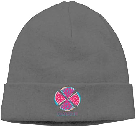 TKKLE Grapefruit Funny Art Fashion Fleece Beanie Hats Vintage Wool Watchcap