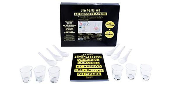Coffret Simplissime Apero Verrines Cuilleres Et Aperos Les