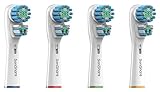 Generic New Replacement Toothbrush Heads for Oral-B Dual Action, 4 Pack [4, 8, 12 and 20 Packs Available]