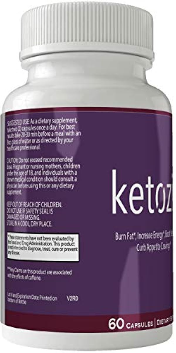 Ketozin Pill Weight Loss BHB Ketone Pills Capsules Advanced Weight