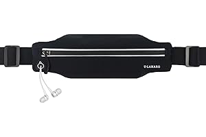 U·LANARO Slim Running Belt Fanny Pack for Men Women, Running Phone Holder Runners Pouch Waist Pack for Workout, Money Belt, Running Gear Accessories [Fits ALL Phones]