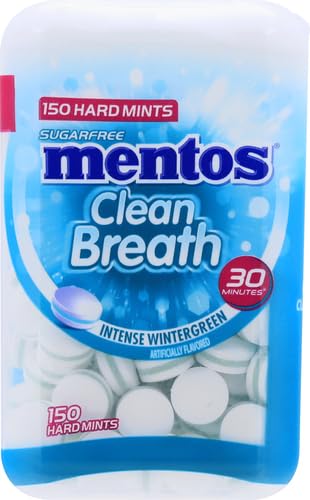 MENTOS WINTERGREEN MINT, 150COUNT