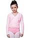 Knit Wrap Sweater for Girls by Mdnmd, Large, Pink