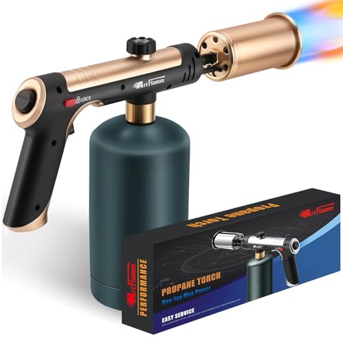 ARTFLAMM Propane Torch Turbo Mode Flamethrower Gun