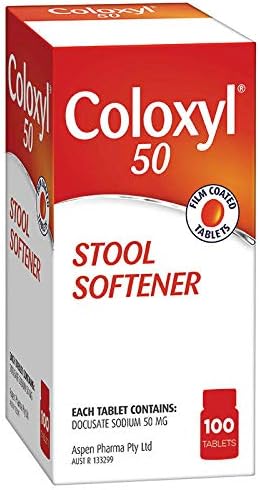 Coloxyl 50mg 100 Tablets Filmcoat