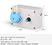 Speed Adjustable dosing Pump, Peristaltic Pump for Aquarium Lab Chemical Water Blue