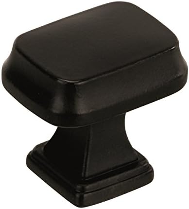 Amerock | Cabinet Knob | Black Bronze | 1-1/4 inch (32 mm) Length | Revitalize | 1 Pack | Drawer Knob | Cabinet Hardware