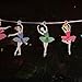 TINKSKY Ballet Dancer Banner Party Garland Bunting Banner for Wedding Bridal Shower Favors Decorations Party Supplies
