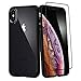 Spigen Ultra Hybrid 360 Designed for Apple iPhone Xs MAX Case (2018) Tempered Glass Screen Protector Included - Black
