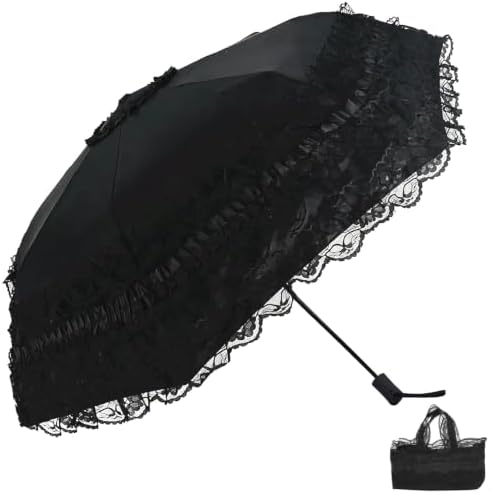 Amazon.com: Kreepsville 666 Skull Handle Spiderweb Umbrella