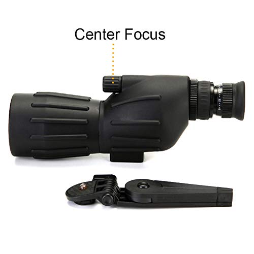 HUANGDAN 15-40x50 Zoom-Monoculars, Outdoor-Jagd mit hochbetriebenem High-Definition-Stativ-Fernglas (mit Stativ) – Bild 6