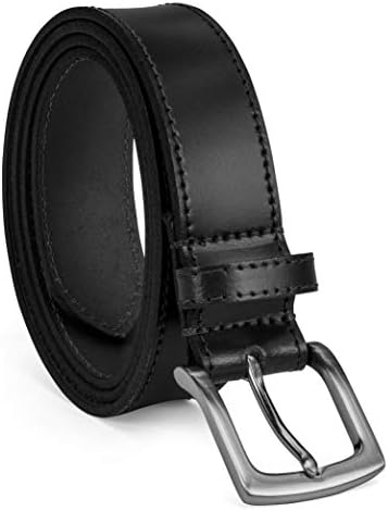 Colonial Belt Company Men's Made in The USA Casual Leather Jean Belt