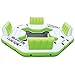 Intex Pacific Paradise Relaxation Station Water Lounge 4-Person River Tube Raft