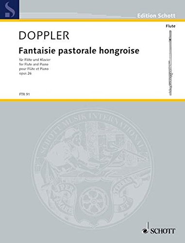 Fantaisie Pastoral Hongroise Flute And Piano Op26