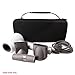 Aproca Hard Carrying Travel Case Bag Compatible with Dyson Supersonic Hair Dryer (black-Style 1.)