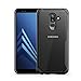 Galaxy A6 2018 Case, Vinve Slim Anti-Scratch Shockproof Cover Clear Hard Back Panel + TPU Bumper Protective Case for Samsung Galaxy A6 2018 (Black)