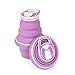 HYDAWAY Collapsible Pocket-Sized Travel Water Bottle - 21 oz. (Grape)