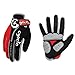 Cgecko Men's Reflex Gel Bike Full Finger Glove Cycling Skiing Skateboard Shock Pads