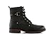 Polar Fox Mike MPX88575 Casual Dress Boots with Buckles (9, Black)