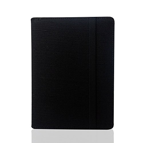 Natural Linen Case Cover for 6" ebook Reader Universal Hemp Case Cover for Sony/kobo/tolino/Pocketbook 6inch ebook Reader (Carbon Black)
