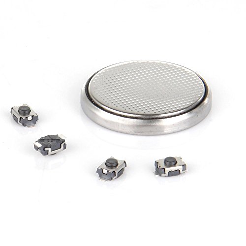 Keyless Entry Case,ECCPP New Replacement Remote Car Key Fob Shell Pad Case Battery for LTQSAAM433TX