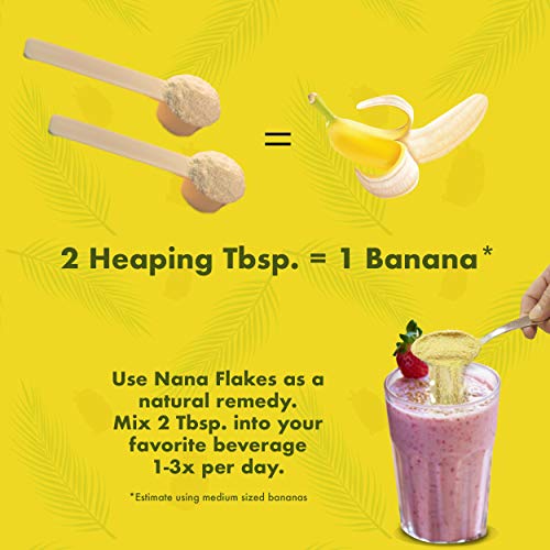 Nana Flakes 100 Pure Banana Flakes Medical Food Powder Decrease Fat