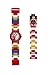 Lego DC Comics 8020271 Super Heroes Wonder Woman Kids Minifigure Link Buildable Watch | Red/White | Plastic | 25mm Case Diameter | Analog Quartz | Official